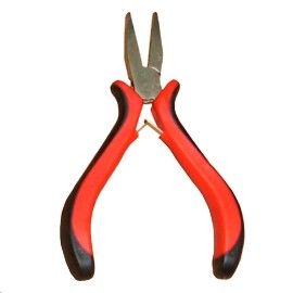 Клещи мини дълги гладки 120mm