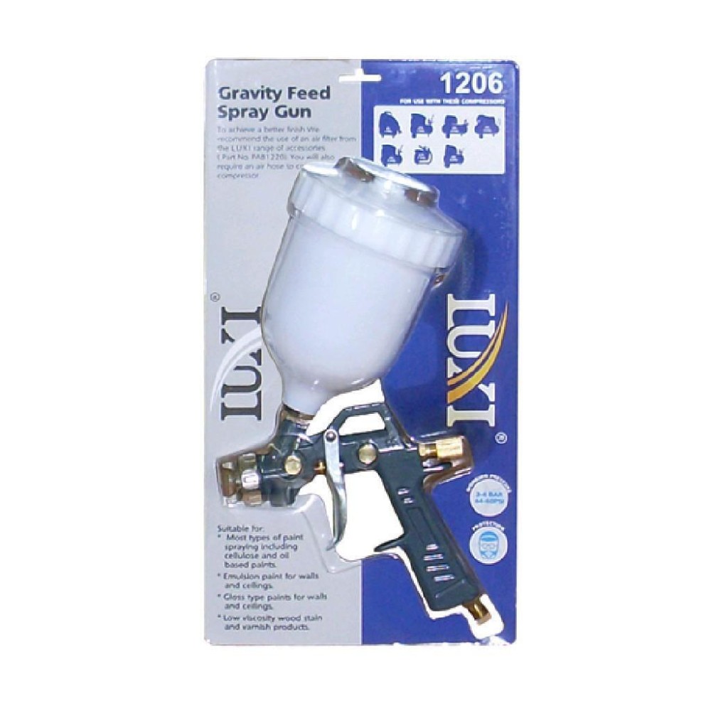 Пистолет боядж. L-990SS 1.5mm-горно PVC каз.блис