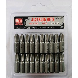 JIATEJIA Бит 862 H6.35x25mm  PH1 -20бр.