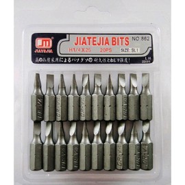 JIATEJIA Бит 862 H6.35x25mm  SL3 -20бр.