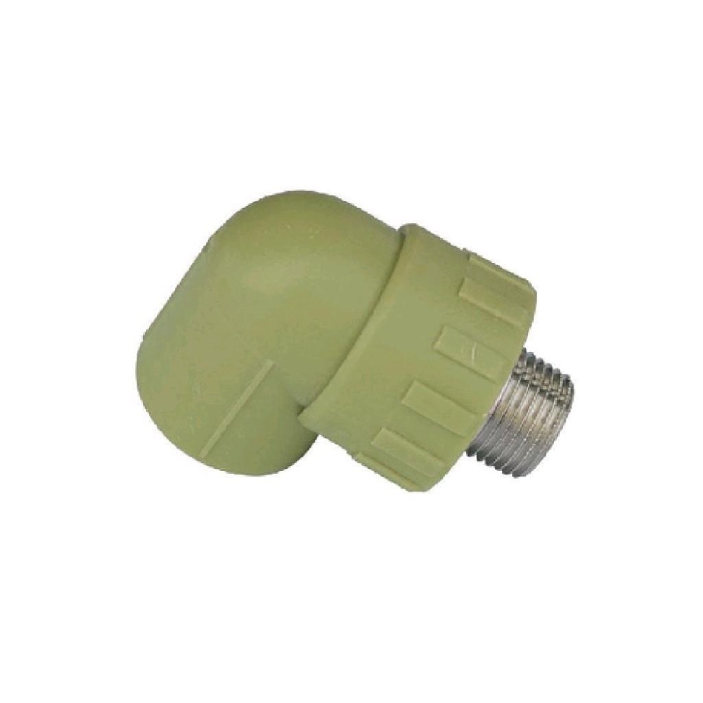PPR Коляно L-3/4“x25mm / M (външна)