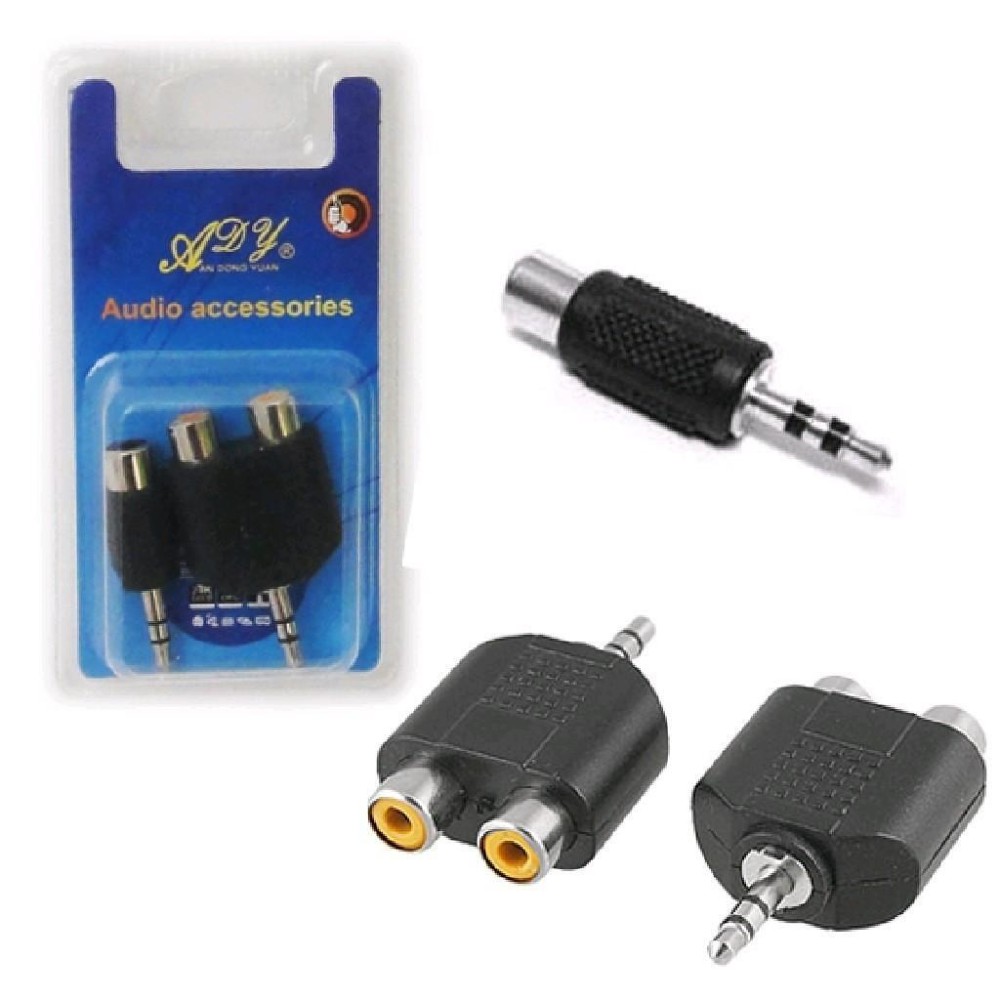 CY-1967 3.5mm->2RCA; 3.5mm->RCA 2бр. 20039