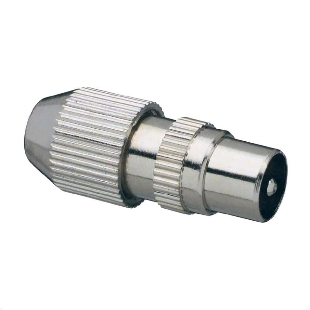 CY-1673 TV 9.5mm: M букса антена, метал PLUG