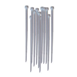 Скоби пластмасови 3.6 x 250mm - бели