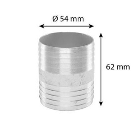 I-съединител (удължител) за маркуч ALU ф54mm
