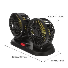 Вентилатор PG375 - двоен 12V