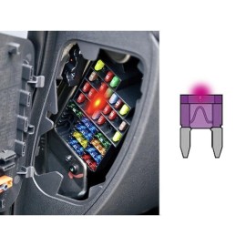 Бушони MINI в блистер-10бр.с LED индикатор